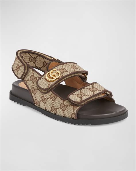 gucci monogram slingbacks.